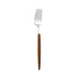 Set de couverts en acier inoxydable et bois