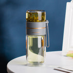 Bouteille infuseur de thé en verre cristallin - UstensilesCulinaires