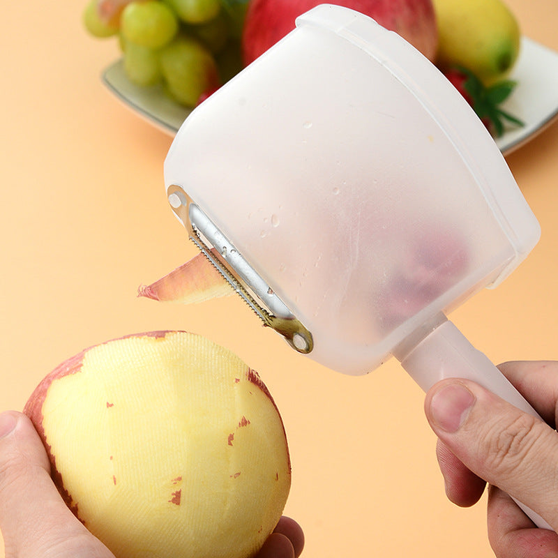 Eplucheur de Légumes avec Réservoir Pratique - UstensilesCulinaires