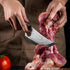 Couteau de cuisine à lame damassée - UstensilesCulinaires