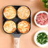 4-mold non-stick frying pan