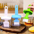 2 in 1 Oil Dispenser Bottle with Silicone Brush