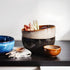 Shaded Blue Ceramic Salad Bowl