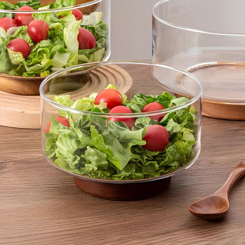 Shaded Blue Ceramic Salad Bowl