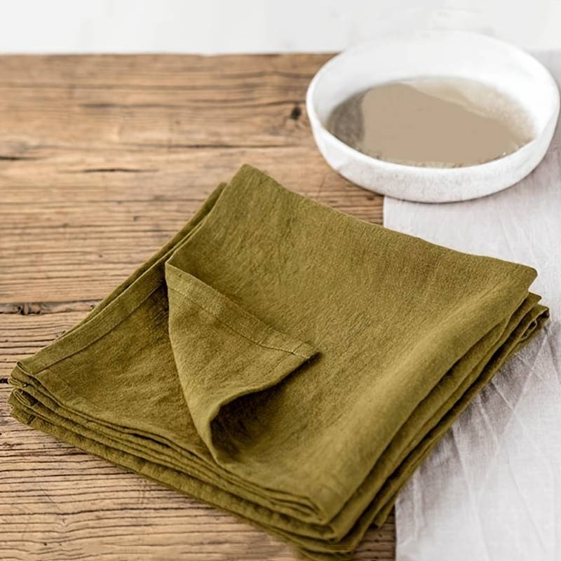 Serviette de table khaki