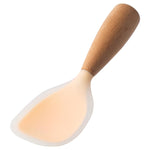 Spatule en silicone avec manche en bois - UstensilesCulinaires