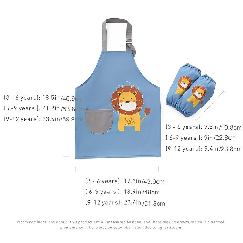 Versatile children's kitchen apron