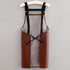 Adjustable Faux Leather Apron