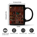 Mug D'étagère De Bibliothèque - UstensilesCulinaires