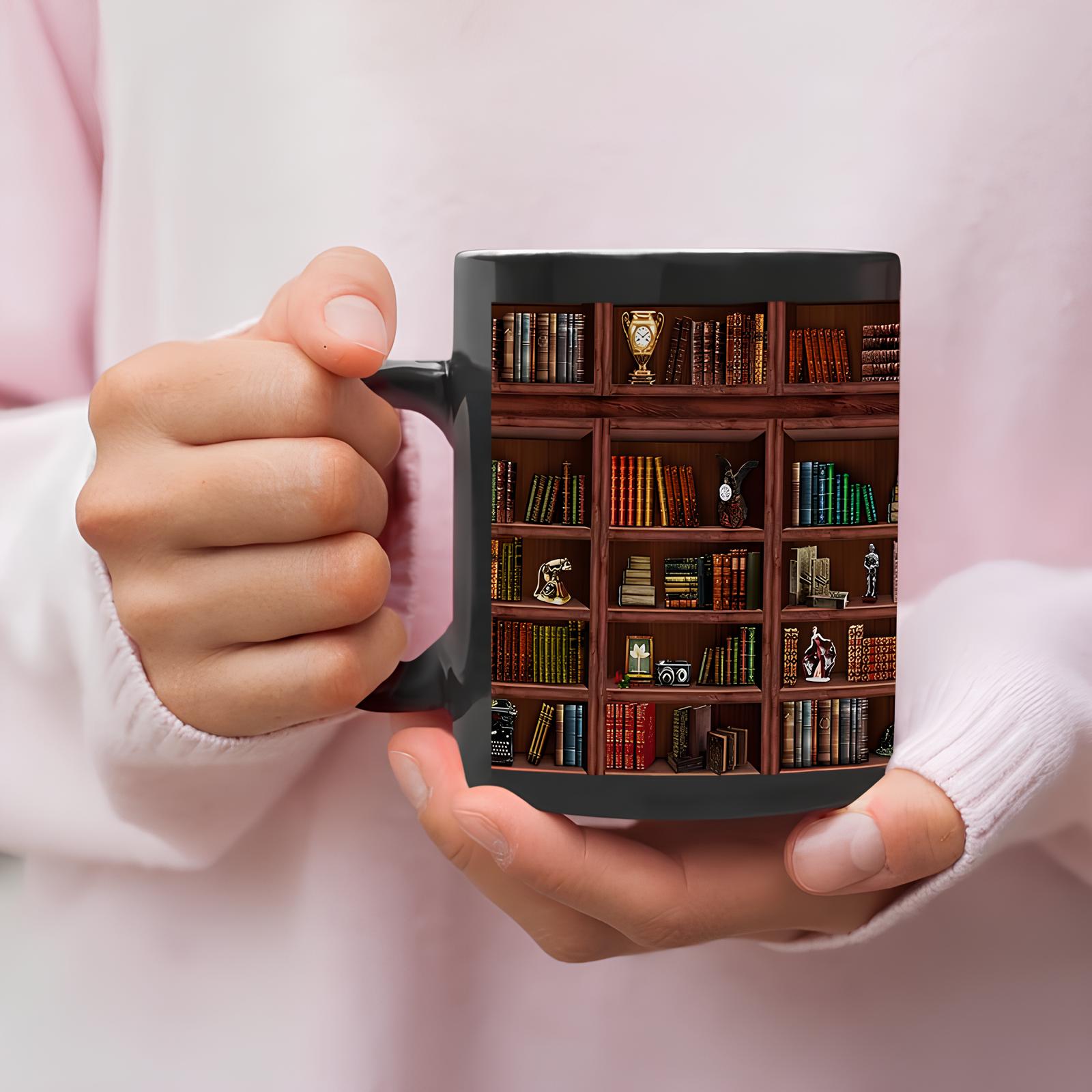 Mug D'étagère De Bibliothèque - UstensilesCulinaires