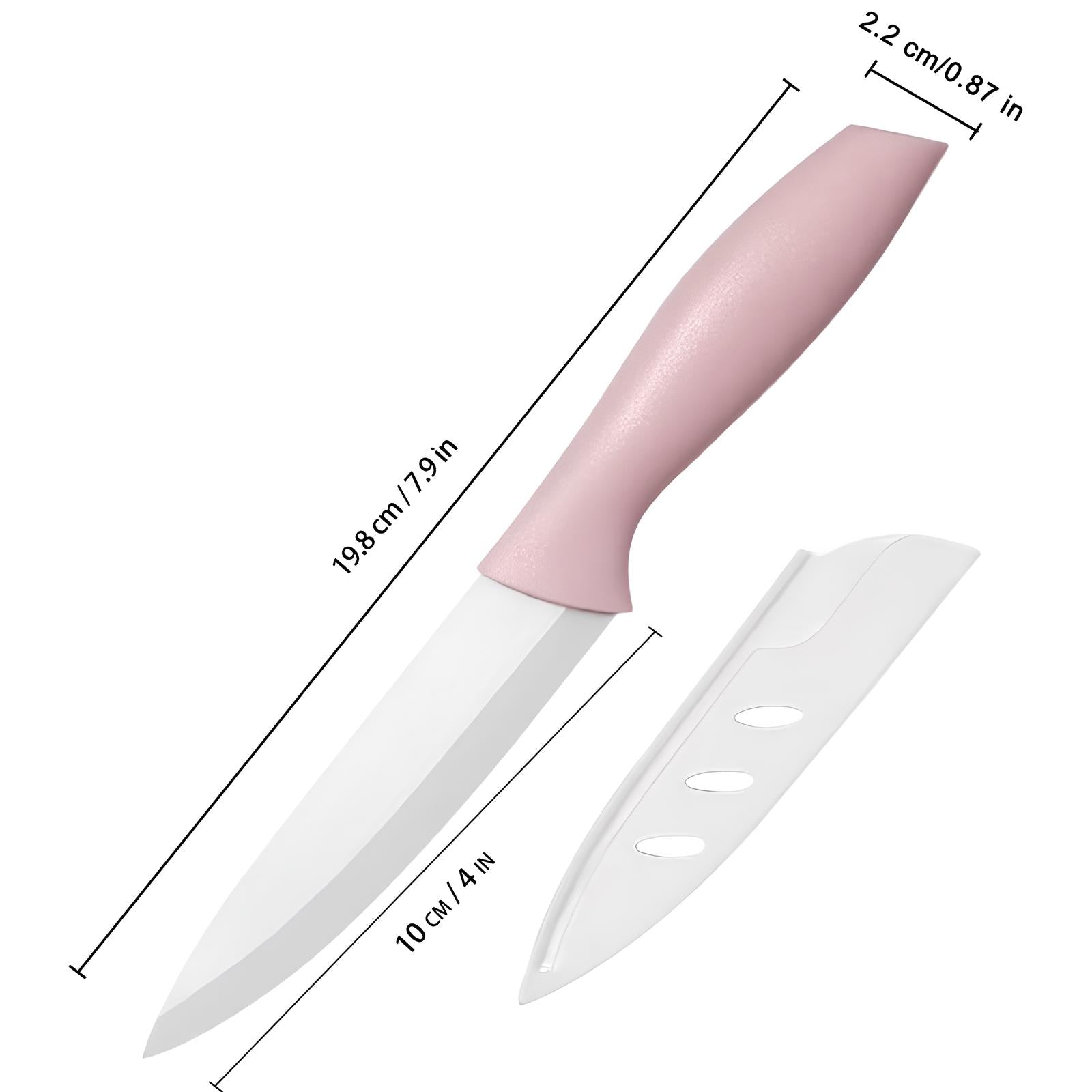 Couteau céramique - Le trio - UstensilesCulinaires