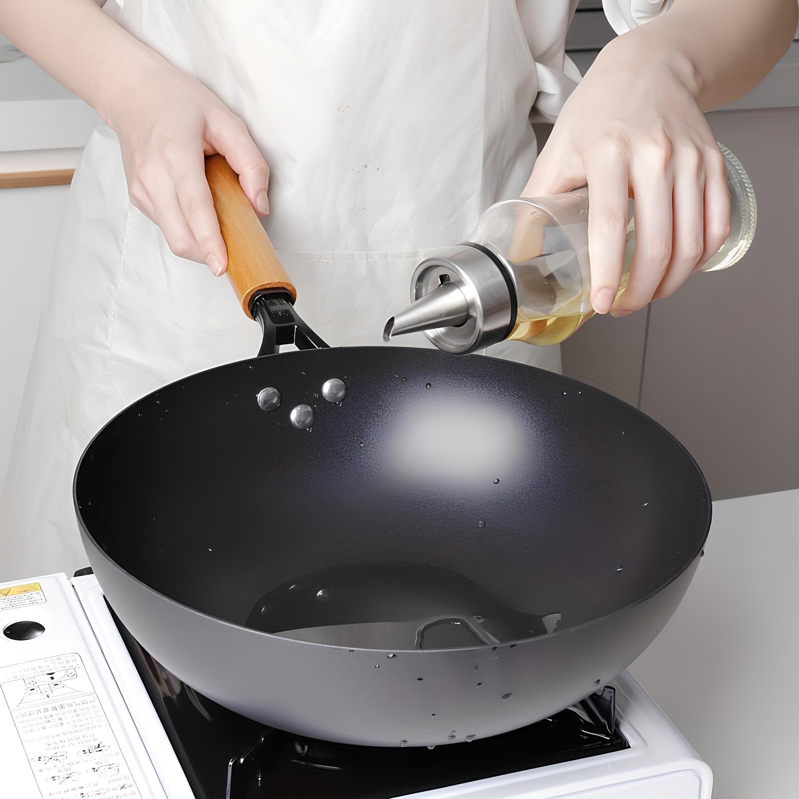 Wok Japonais avec couvercle - UstensilesCulinaires