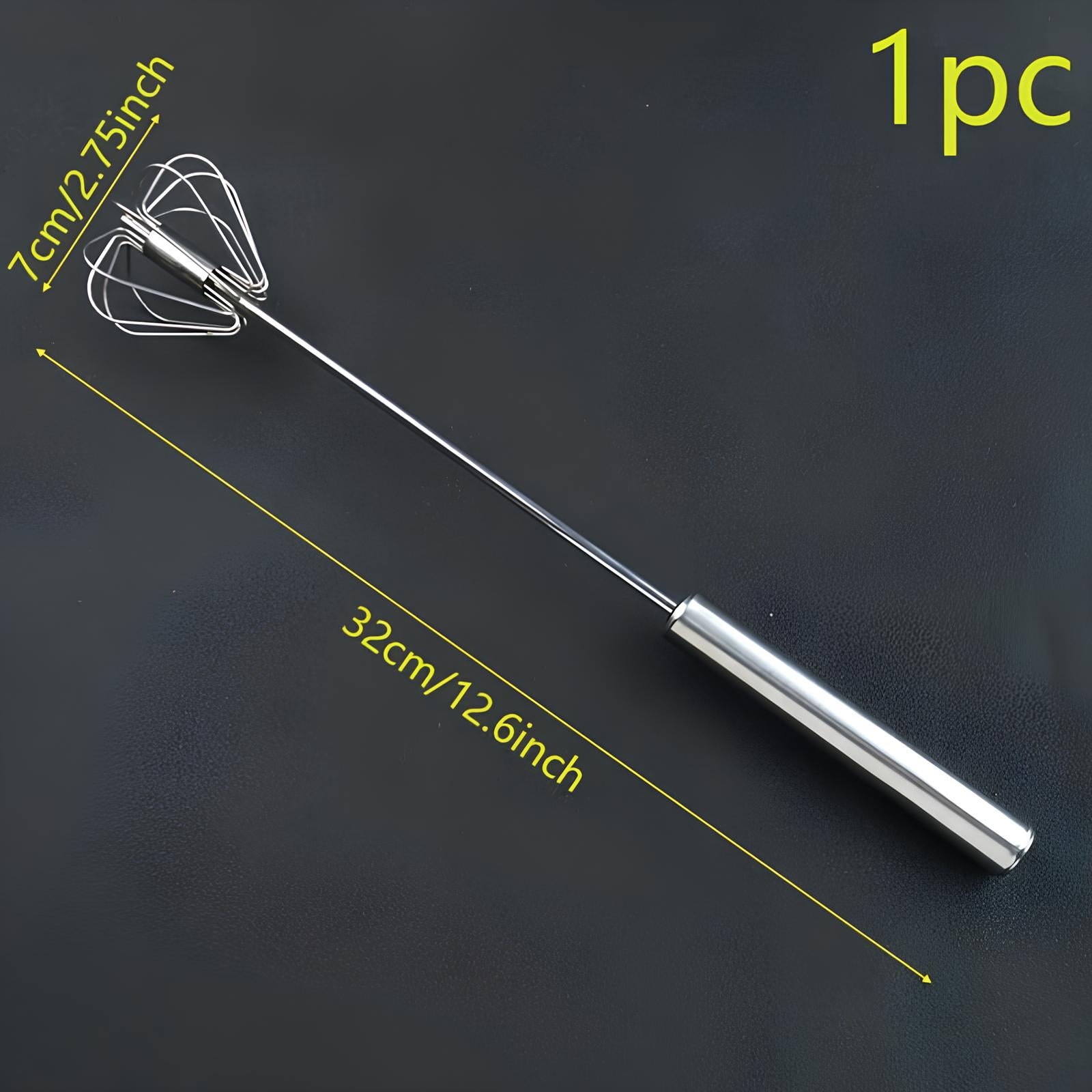 Fouet en acier Inoxydable Semi-Automatique - UstensilesCulinaires