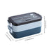 Lunch Box en acier inoxydable tout inclus - UstensilesCulinaires