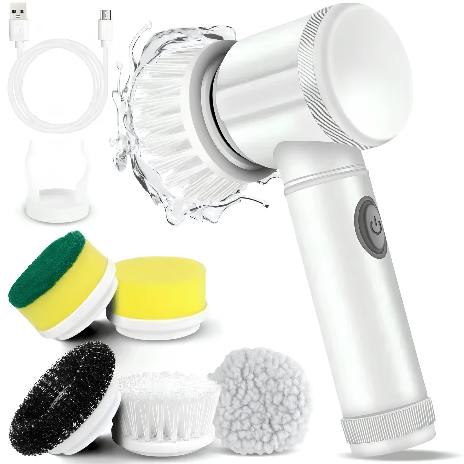 USB Rechargeable Electric Cleaning Brush 