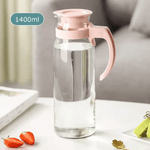 Acrylic carafe with lid and handle  