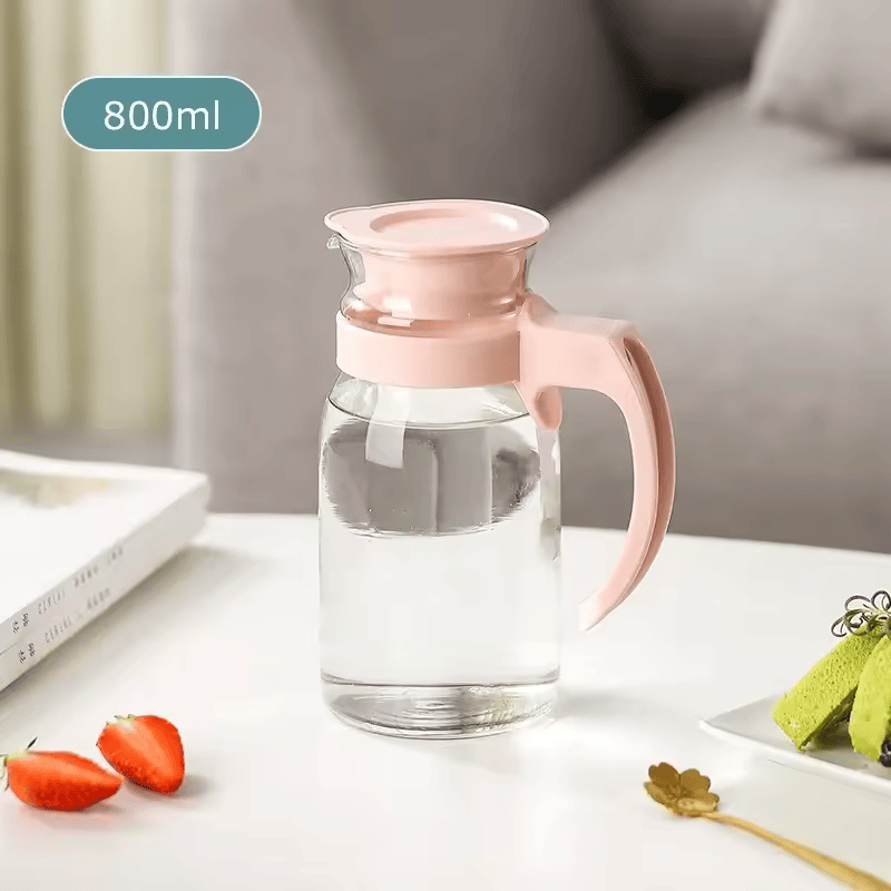 Acrylic carafe with lid and handle  