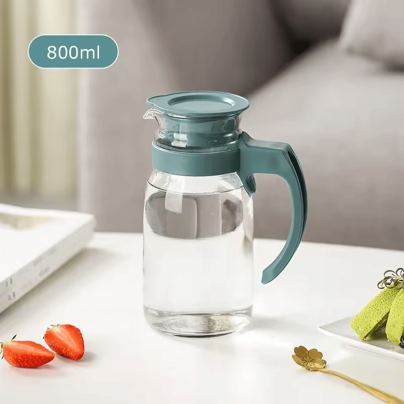 Acrylic carafe with lid and handle  