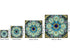 Carreaux adhésifs Mandala bleu turquoise - UstensilesCulinaires