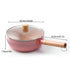 Casserole rose Tous Feux - UstensilesCulinaires