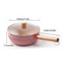 Casserole rose Tous Feux - UstensilesCulinaires