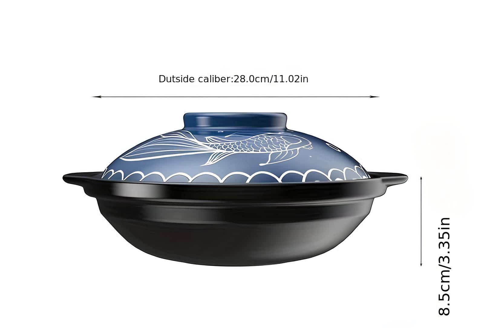 Multifunction stoneware casserole dish