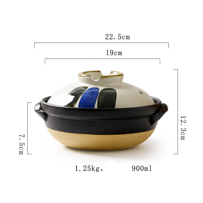 Multifunction stoneware casserole dish