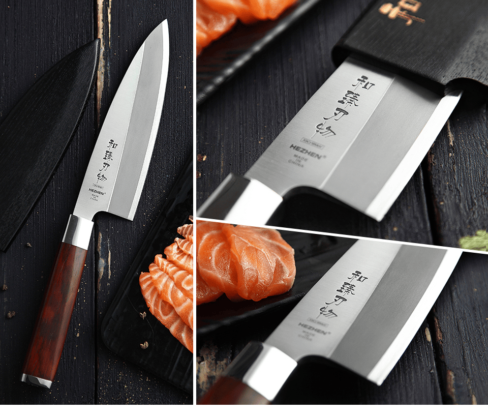 Couteau à Sushi Japonais de Qualité - UstensilesCulinaires