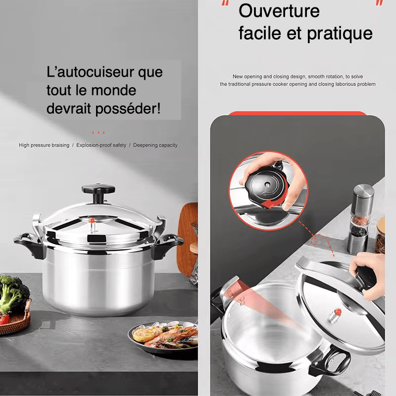 Stainless Steel Pressure Cooker - The Jewel