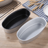 Oval cake pan