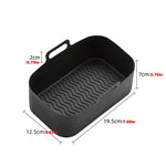 Moule rectangulaire en silicone pour friteuse à air - Airfryer - UstensilesCulinaires