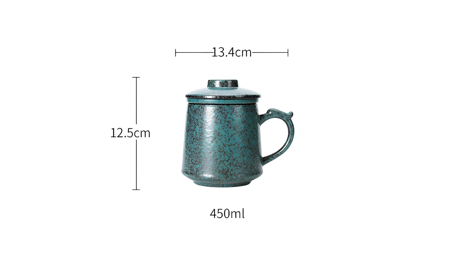 Mug en céramique avec infuseur de thé - UstensilesCulinaires