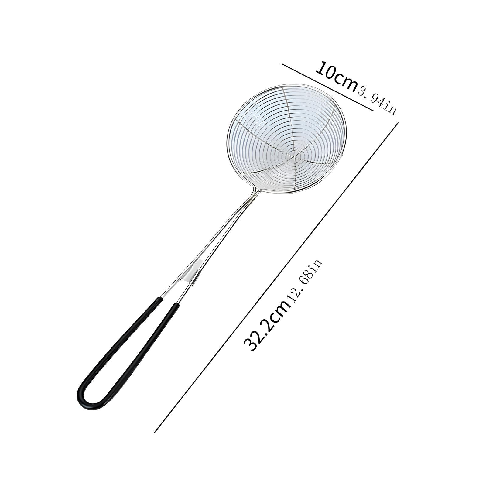 Passoire en acier inoxydable design - UstensilesCulinaires