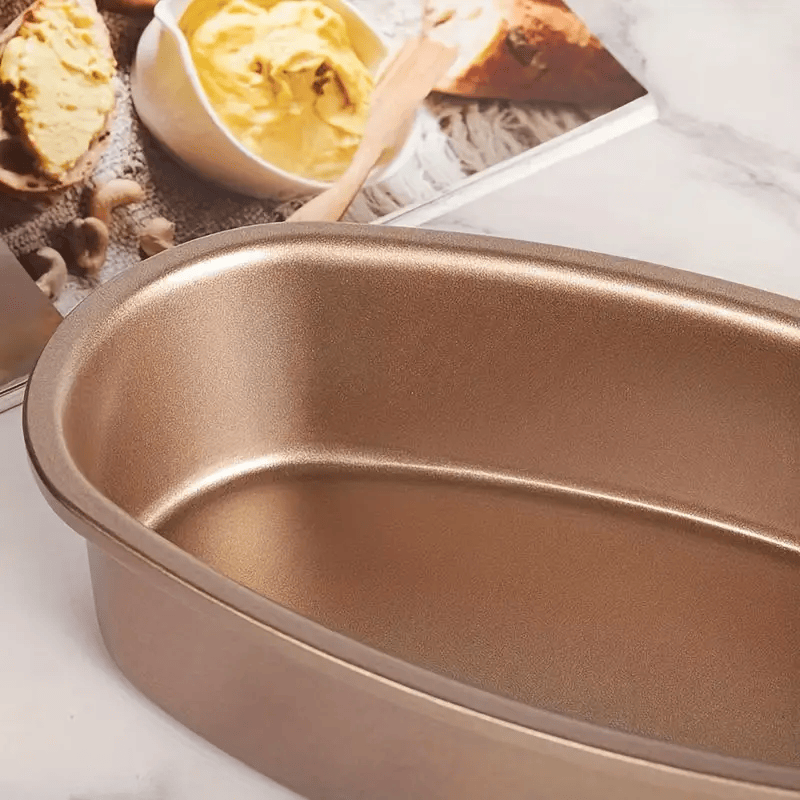 Oval cake pan