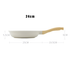 24 cm professional stainless steel induction frying pan with rivets