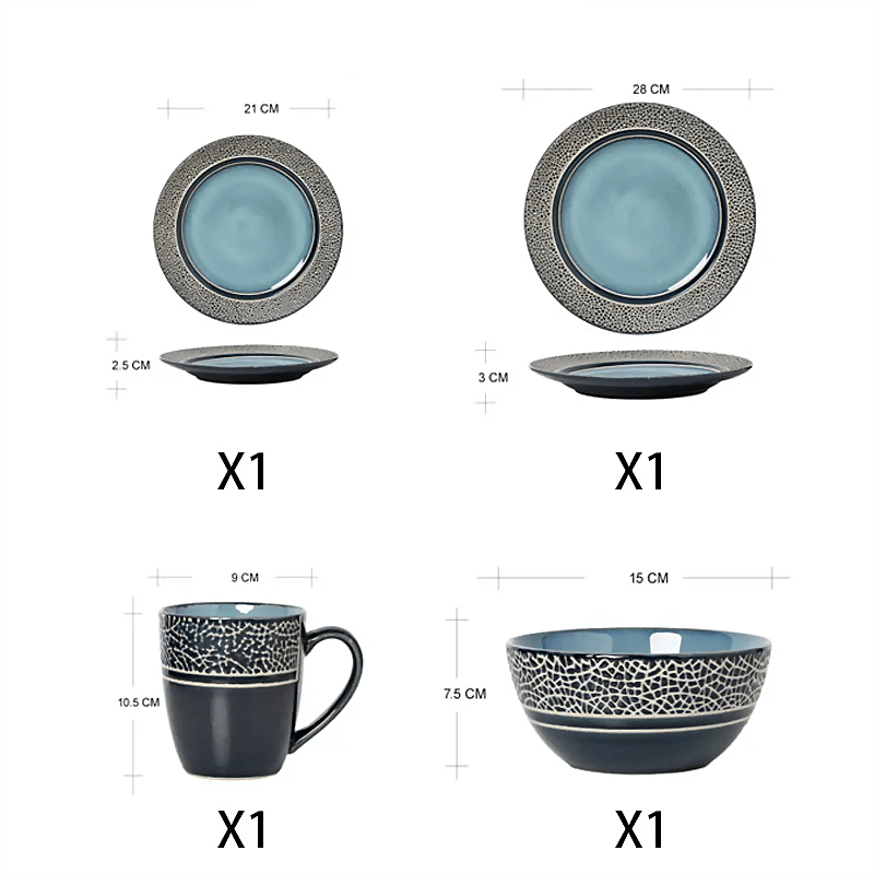 Tasse - Le bleu azur - UstensilesCulinaires