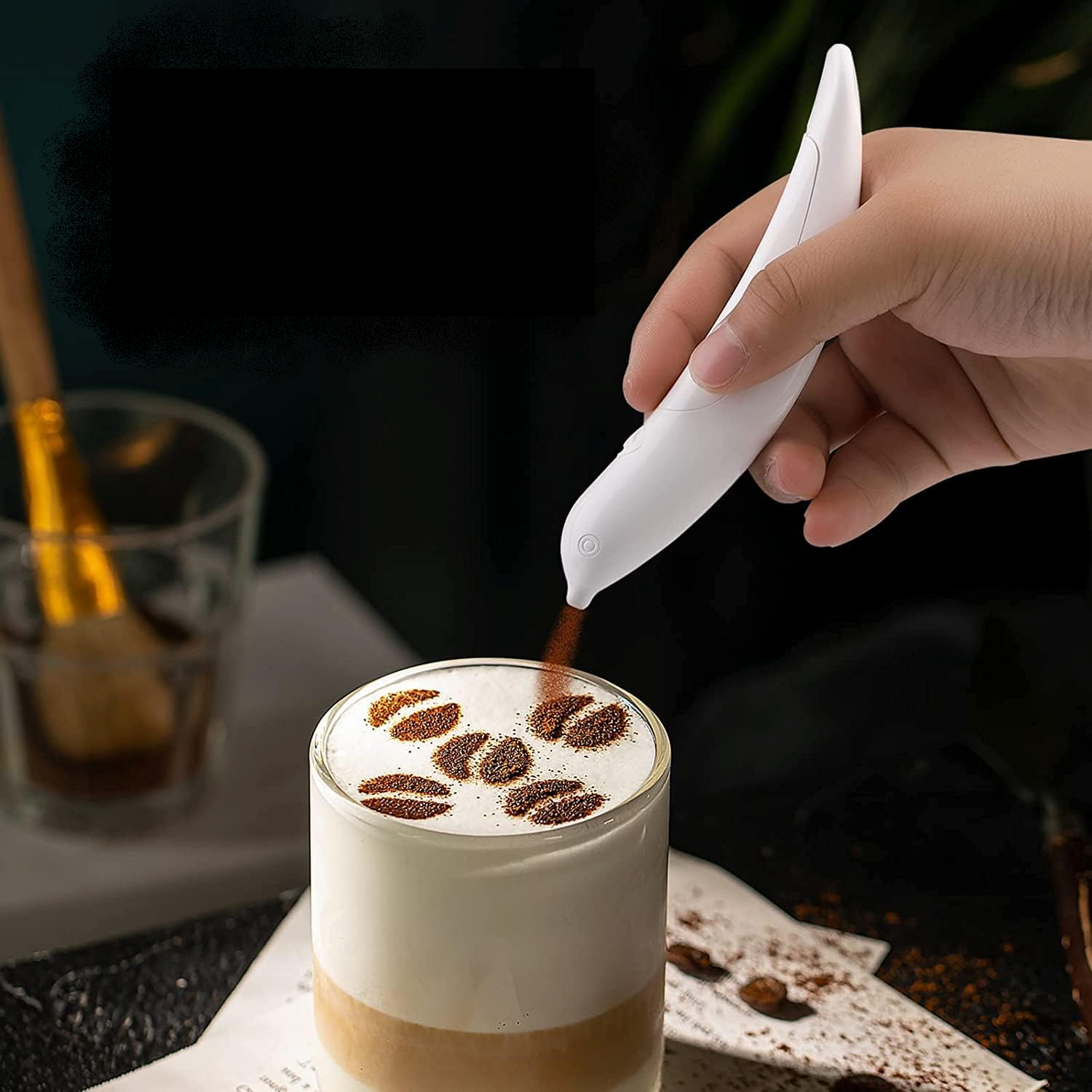 Stylo pour faire des dessins sur le cafe |  Ustensiles Culinaires