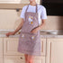 Cartoon rabbit kitchen apron waterproof