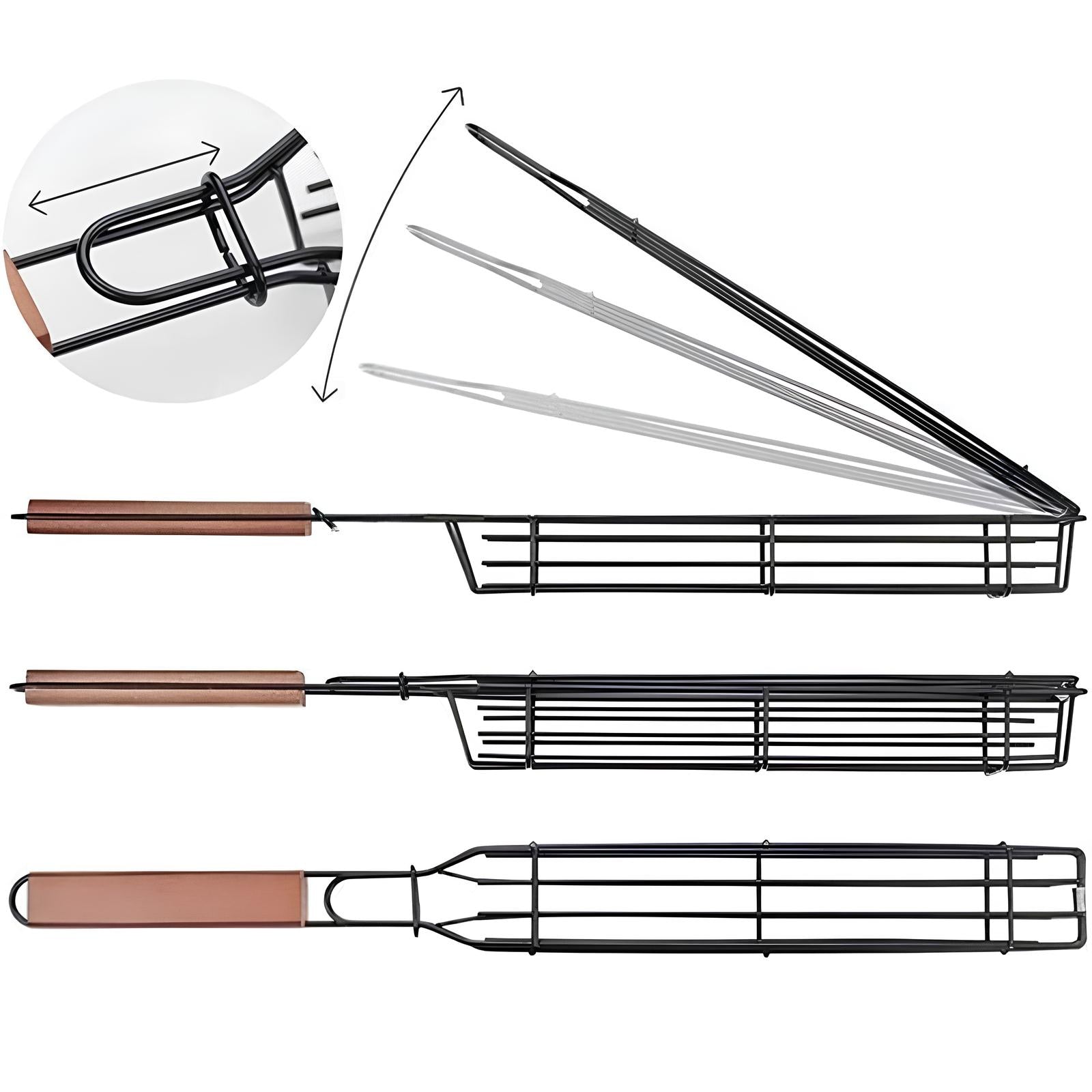 Panier à grillades en acier inoxydable - UstensilesCulinaires