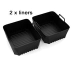 Moules en silicone pour friteuse sans huile XL